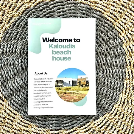 Beachfront House St Spiridon Hébergement de vacances Andiparos